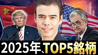 2025年、TOP5銘柄